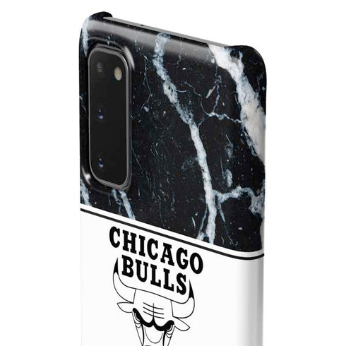 NBA Chicago Bulls Marble Galaxy S20 Lite Case