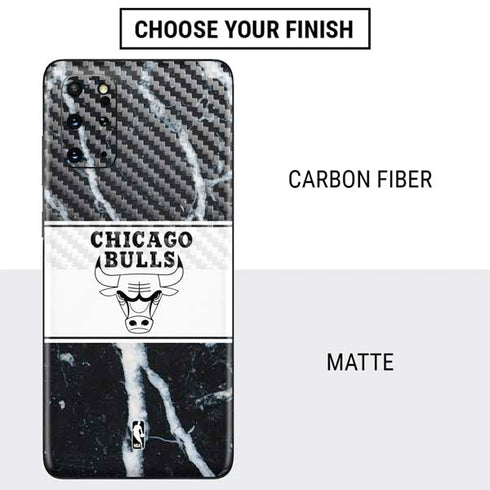 NBA Chicago Bulls Marble Galaxy S20 Plus Skin