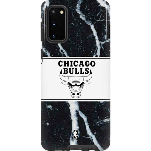 NBA Chicago Bulls Marble Galaxy S20 Pro Case