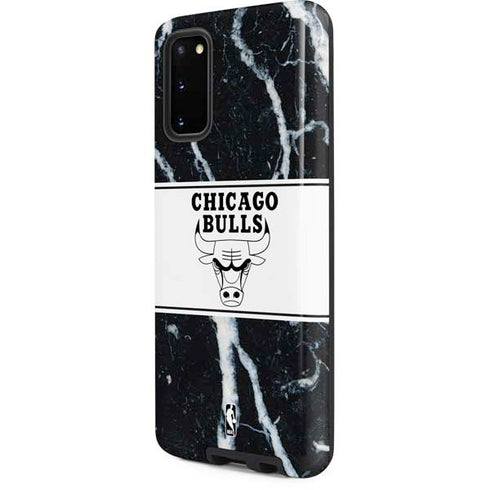 NBA Chicago Bulls Marble Galaxy S20 Pro Case