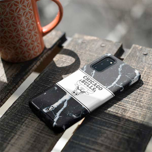 NBA Chicago Bulls Marble Galaxy S20 Pro Case