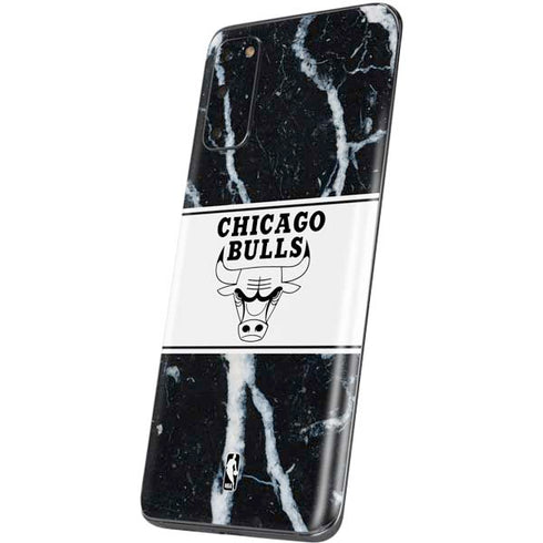 NBA Chicago Bulls Marble Galaxy S20 Skin