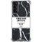 NBA Chicago Bulls Marble Galaxy S21 5G Clear Case