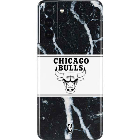 NBA Chicago Bulls Marble Galaxy S21 5G Skin