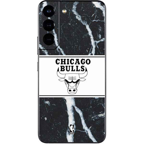 NBA Chicago Bulls Marble Galaxy S22 Skin