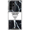 NBA Chicago Bulls Marble Galaxy S22 Ultra Clear Case