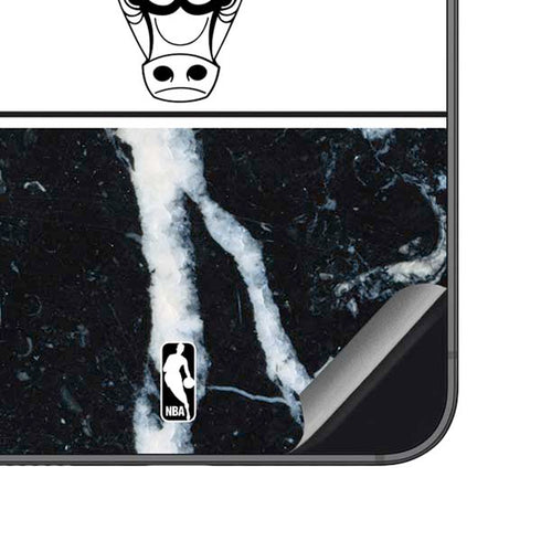 NBA Chicago Bulls Marble Galaxy S23 FE Skin