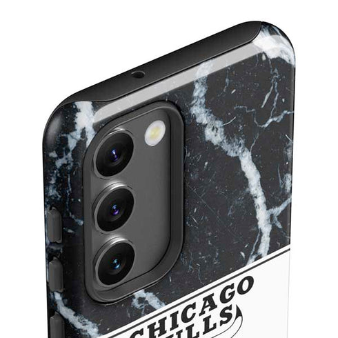 NBA Chicago Bulls Marble Galaxy S23 Pro Case