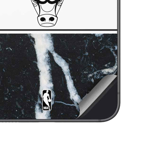 NBA Chicago Bulls Marble Galaxy S23 Skin