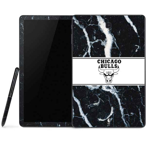 NBA Chicago Bulls Marble Samsung Galaxy Tab Skin