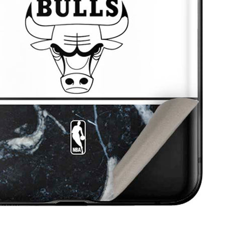 NBA Chicago Bulls Marble Galaxy Z Flip Skin