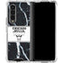 NBA Chicago Bulls Marble Galaxy Z Fold4 5G Clear Case