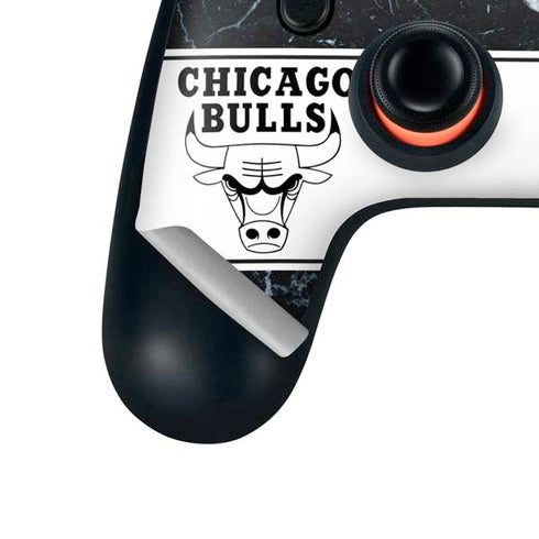 NBA Chicago Bulls Marble Google Stadia Controller Skin