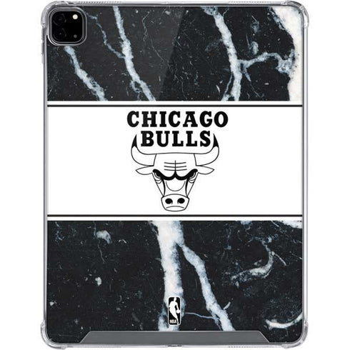 NBA Chicago Bulls Marble iPad Pro 12.9in (2020) Clear Case