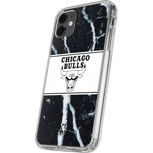 NBA Chicago Bulls Marble iPhone 11 Clear Case