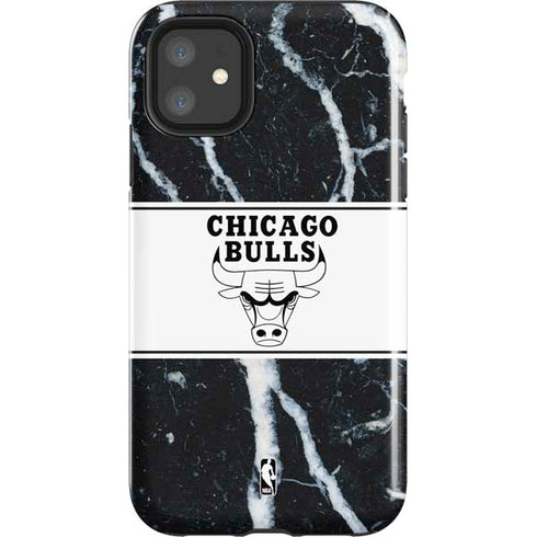 NBA Chicago Bulls Marble iPhone 11 Impact Case