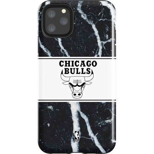NBA Chicago Bulls Marble iPhone 11 Pro Max Impact Case