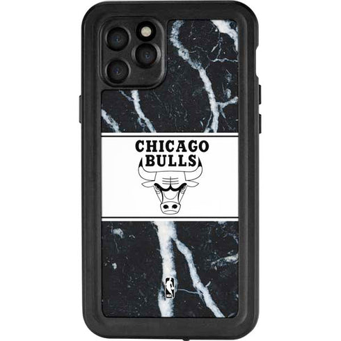 NBA Chicago Bulls Marble iPhone 11 Pro Waterproof Case