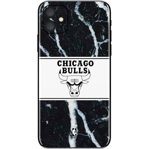 NBA Chicago Bulls Marble iPhone 11 Skin