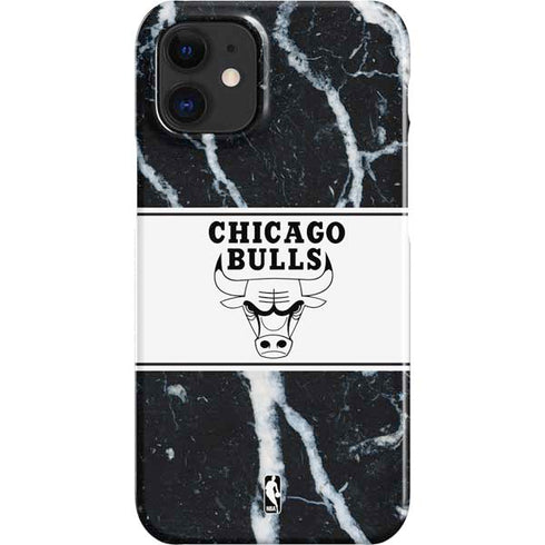 NBA Chicago Bulls Marble iPhone 12 Mini Lite Case