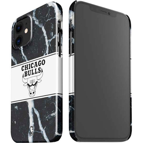 NBA Chicago Bulls Marble iPhone 12 Mini Lite Case