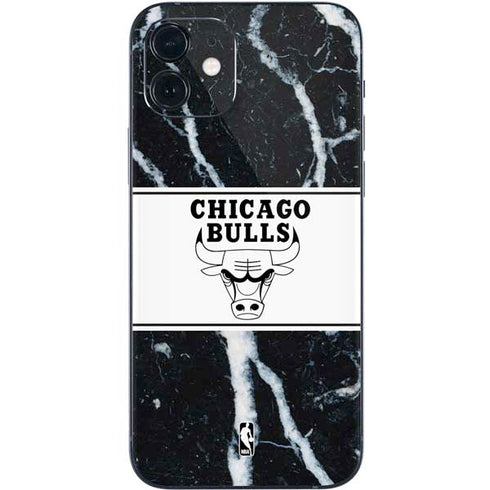 NBA Chicago Bulls Marble iPhone 12 Mini Skin