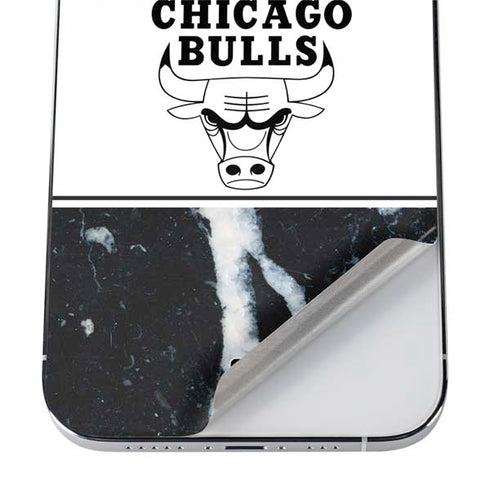 NBA Chicago Bulls Marble iPhone 12 Pro Skin