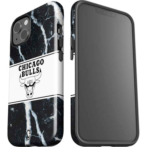 NBA Chicago Bulls Marble iPhone 13 Impact Case