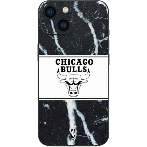 NBA Chicago Bulls Marble iPhone 13 Mini Skin