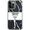 NBA Chicago Bulls Marble iPhone 14 Pro Max Clear Case