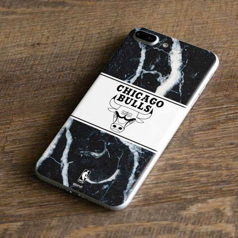 NBA Chicago Bulls Marble iPhone 8 Plus Skin