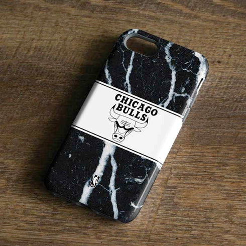 NBA Chicago Bulls Marble iPhone 8 Pro Case