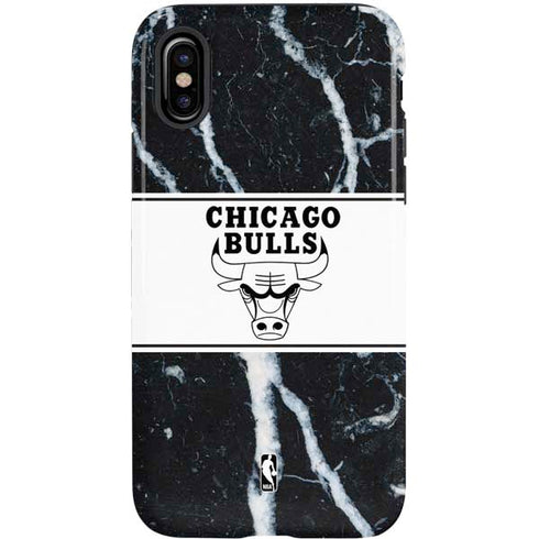 NBA Chicago Bulls Marble iPhone X Pro Case