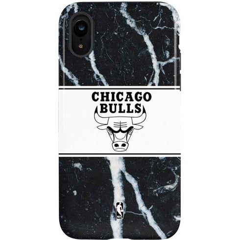 NBA Chicago Bulls Marble iPhone XR Pro Case