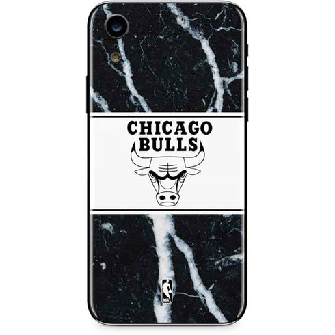 NBA Chicago Bulls Marble iPhone XR Skin