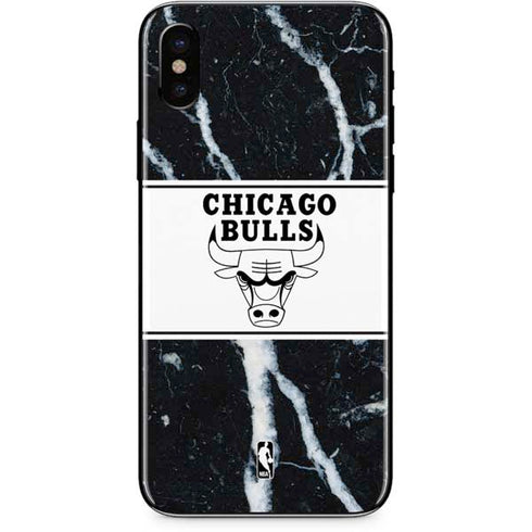 NBA Chicago Bulls Marble iPhone XS Max Skin