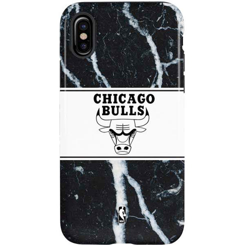 NBA Chicago Bulls Marble iPhone XS Pro Case