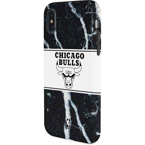 NBA Chicago Bulls Marble iPhone XS Pro Case