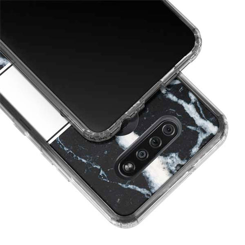 NBA Chicago Bulls Marble LG K51/Q51 Clear Case