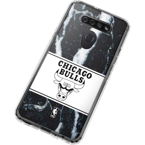 NBA Chicago Bulls Marble LG K51/Q51 Clear Case