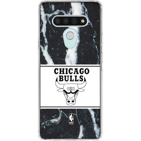 NBA Chicago Bulls Marble LG Stylo 6 Clear Case