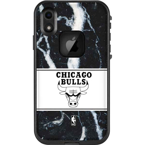 NBA Chicago Bulls Marble LifeProof Fre iPhone Skin