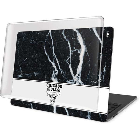 NBA Chicago Bulls Marble MacBook Pro 16in (2019-20) Case plus Skin