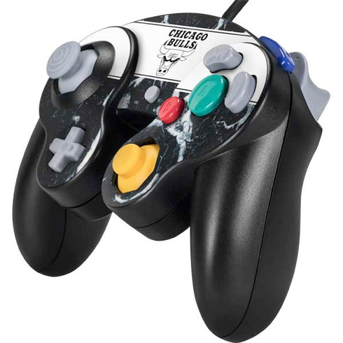 NBA Chicago Bulls Marble Nintendo GameCube Controller Skin