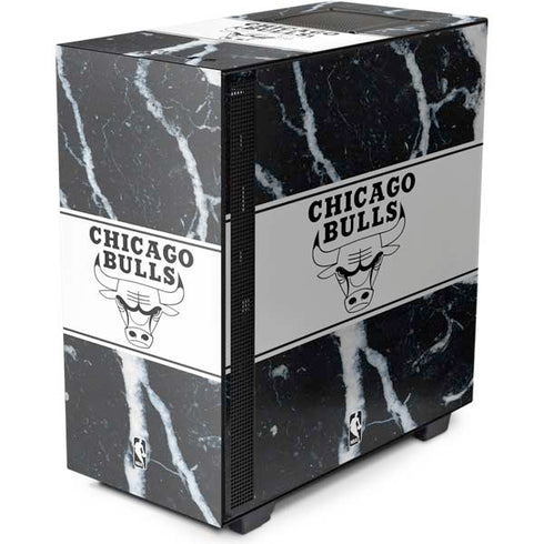 NBA Chicago Bulls Marble NZXT H510 Compact ATX Mid-Tower Case Skin