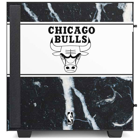 NBA Chicago Bulls Marble NZXT H510 Compact ATX Mid-Tower Case Skin