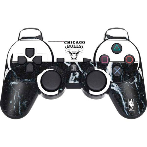 NBA Chicago Bulls Marble PS3 Dual Shock wireless controller Skin