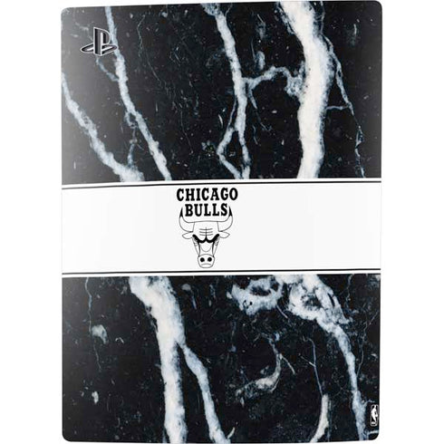 NBA Chicago Bulls Marble PS5 Digital Edition Console Skin