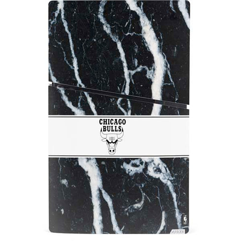 NBA Chicago Bulls Marble PS5 Slim Digital Edition Console Skin