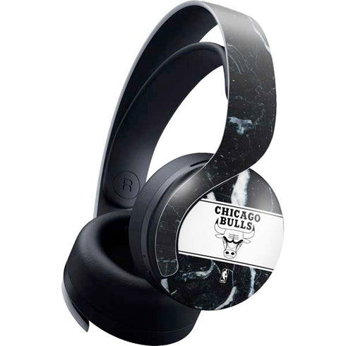 NBA Chicago Bulls Marble PULSE 3D Wireless Headset for PS5 Skin